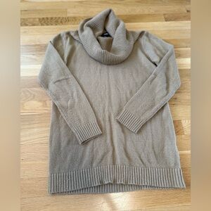 Forever 21 Taupe Cowl Neck Sweater
